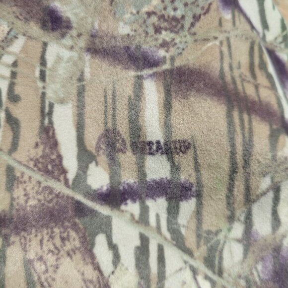 Cabela's Mens Jacket XL Microdenier Soft Nylon Bomber Break Up Camoflage Zip - Picture 8 of 13